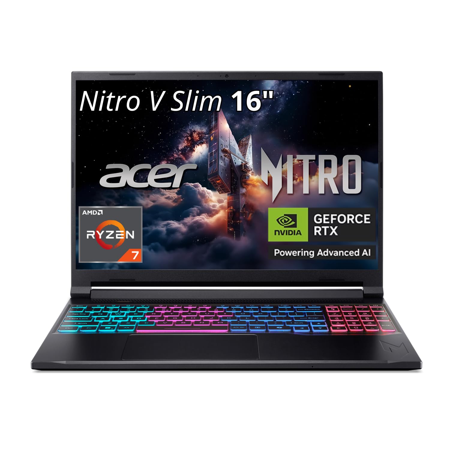 Amazon.com: Acer Nitro V Slim ANV16S-41-R3Q0 Gaming Laptop | 16